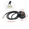 3 Pin Universal Motorcycle Digital Odometer Speedometer Sensor Cable Metal Gauge Odometer Sensor Wire 12V Modification Parts
