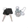 Door Lock Cylinder Rear Premium Spare Parts Metal with 2 Keys Replacement