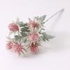 Simulation flower 6 heads celery simulation green plant home wedding soft decoration green plant flocking decoration