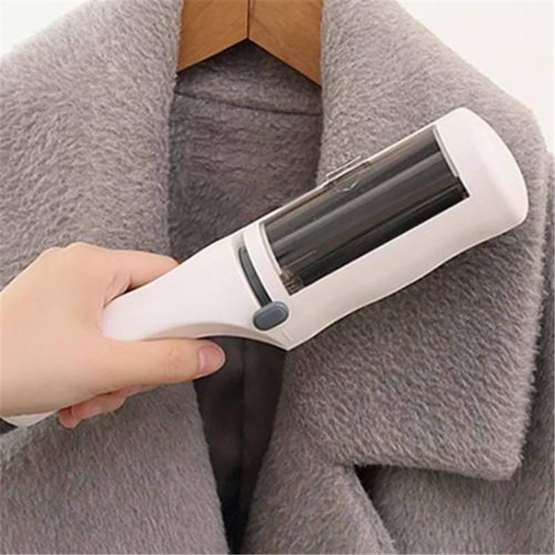 Household Convenience Small Tools Static Clothing Dust Pets Hair Cleaner Remover Brush Suction Sweeper for Home Office Travel