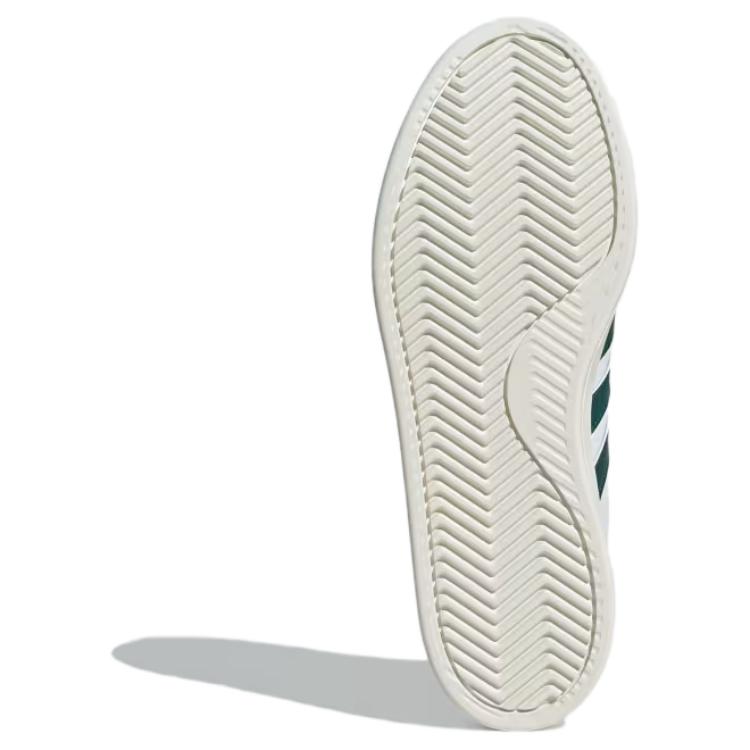 Adidas Grand Court White Collegiate Green Unisex Sneakers Cloud-White Utility-Yellow ID1171