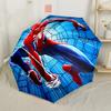 Spider-man Web Adventure Portable Automatic Umbrella Compact & Durable 8-Rib Design Foldable Design Perfect for Outdoor Adventures Fashionable