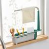 Sink Telescopic Rack  Length Telescopic Sink Storage Rack Holder Storage Sponge Soap Holder
