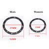 ONEFor Ceramic Case Dial Digital Bezel Men's Women's Black White Watch AccessoriesMN