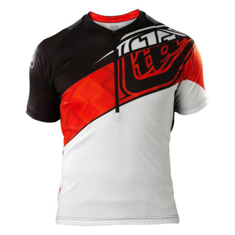 Cross-border, off-road racing suit, versatile and handsome, European and American sizes, short-sleeved T-shirt and top for men, loose version,