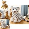 Adorable Lifelike Cute Cartoon Tiger Plush Toy Perfect For Kids And Collectors