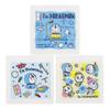 Marushin Hand Set with Doraemon Antibacterial and Perfect for and Elementary Suitable for Boys and Product 2825002500 Towels, 3-Piece Case, "I'm