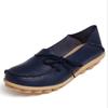 Casual Women's Single Shoes, Mother Shoes, Flat-bottomed Peas Shoes, Nurse Shoes, Lace-up Tendon Low-top Shoes
