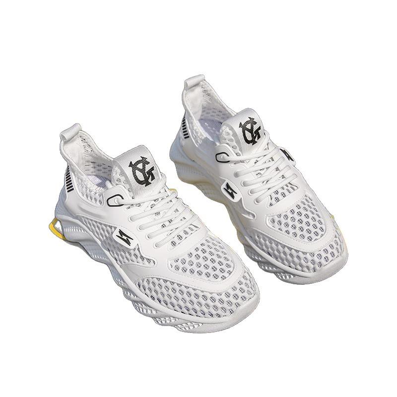 Mesh Sneakers Hollow Breathable Thick-soled Big Mesh Shoes
