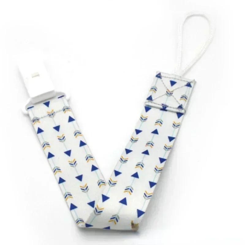 1PC New Baby Stroller Accessories Anti-Drop Hanger Belt Holder Toys Stroller Strap Fixed Print Pacifier Chain for Child