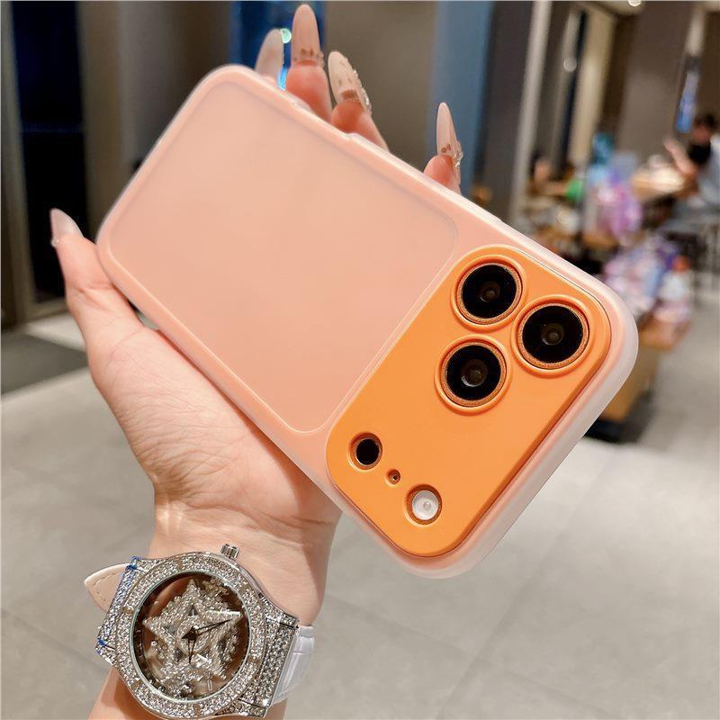 Macaron Frosted Dual-Function Case for iPhone 17 Pro Max - Drop-proof with Large Window