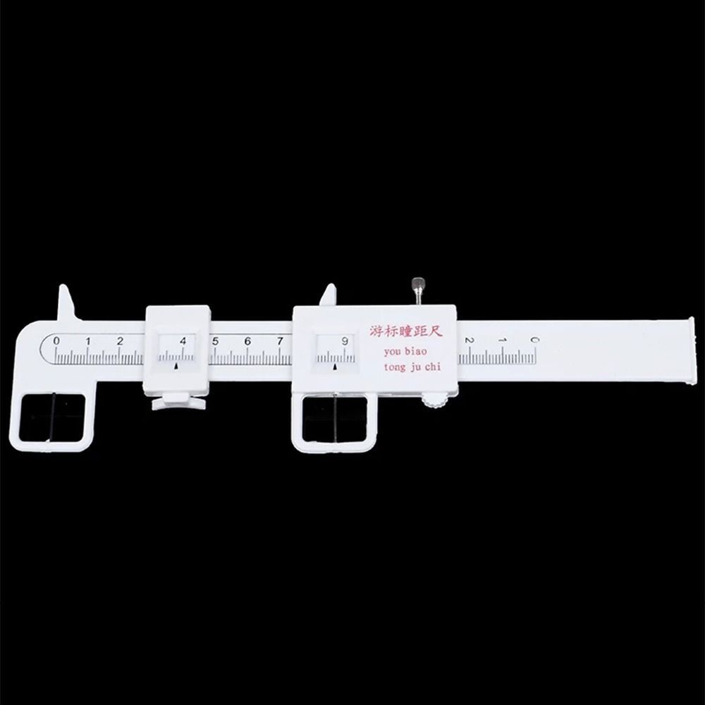 Plastic Pupil Distance Meter White Pupil Measurement Tool  Hospital, Pharmaceutical