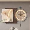 Bedrooms Led Clock Wall Art Mural Fashion Creative Aesthetic Interior Simple Wall Watch Big Size Luxury Wanduhr Room Decorations