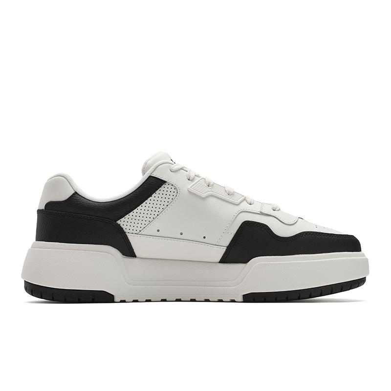 Fila Campus Square Shoes Fashion Retro Casual Comfortable Versatile Low-Top Skate Shoes Men Sneakers Black White F12M512205FJB