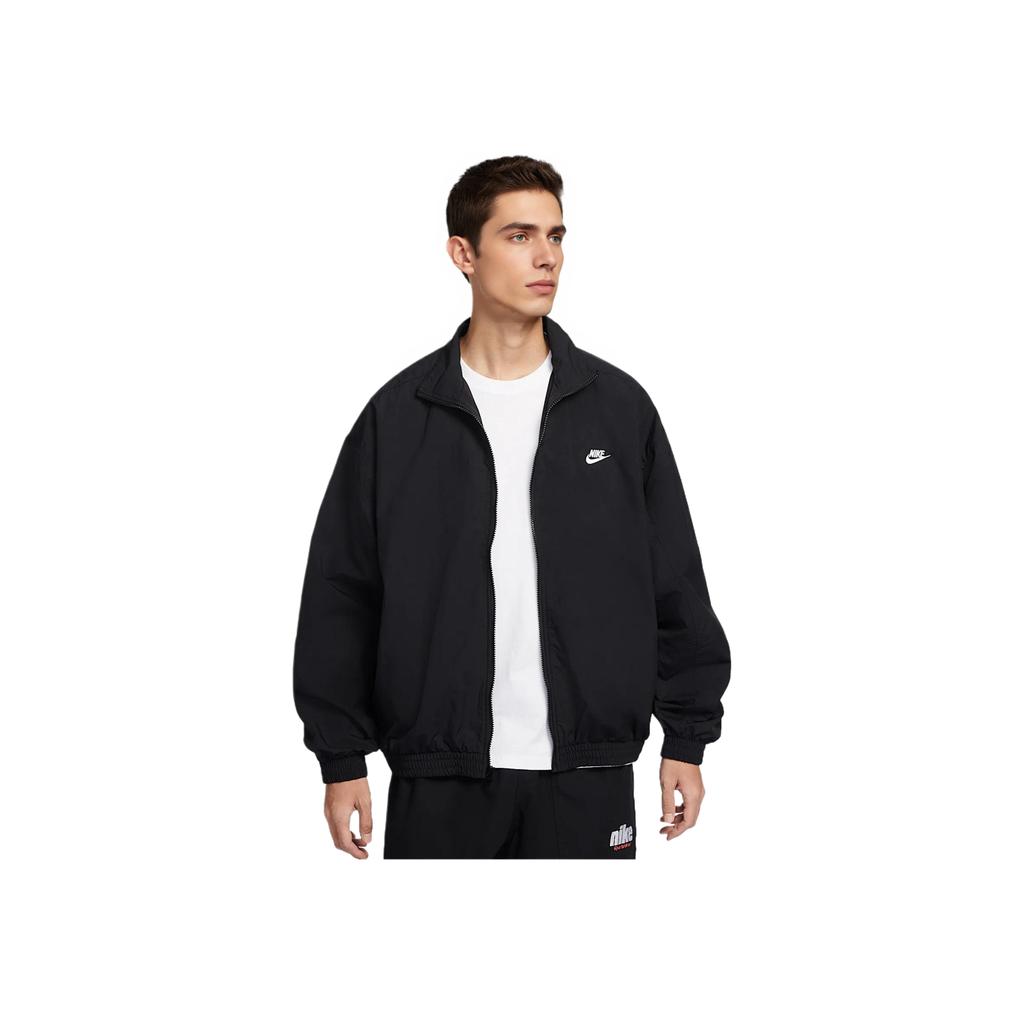 Nike Giacca a Maniche Lunghe Delicata sulla Pelle Confortevole Traspirante Uomo Giacca Nera HQ6110-010