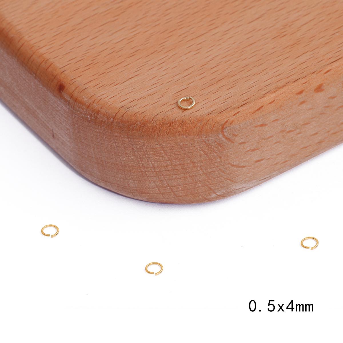 

10/100 шт. открытое кольцо для прыжков 3/4/5/6/7/8 мм круглые разрезные кольца для изготовления ювелирных изделий DIY фурнитура 0.5x4mm 100pcs золотой