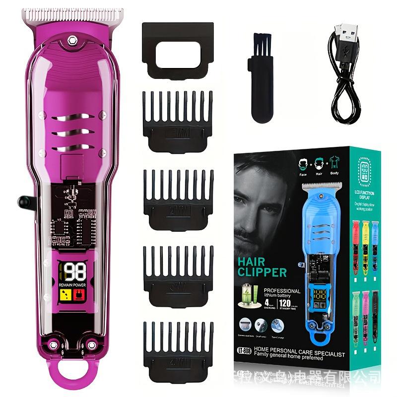 New style hair clipper transparent hair clipper hair clipper hair salon hair clipper professional barber shop electric clipper razor