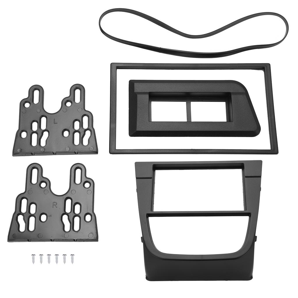 2DIN Car Stereo Frame Dashboard Panel Fascia Wear Proof Replacement for Saveiro 2009+