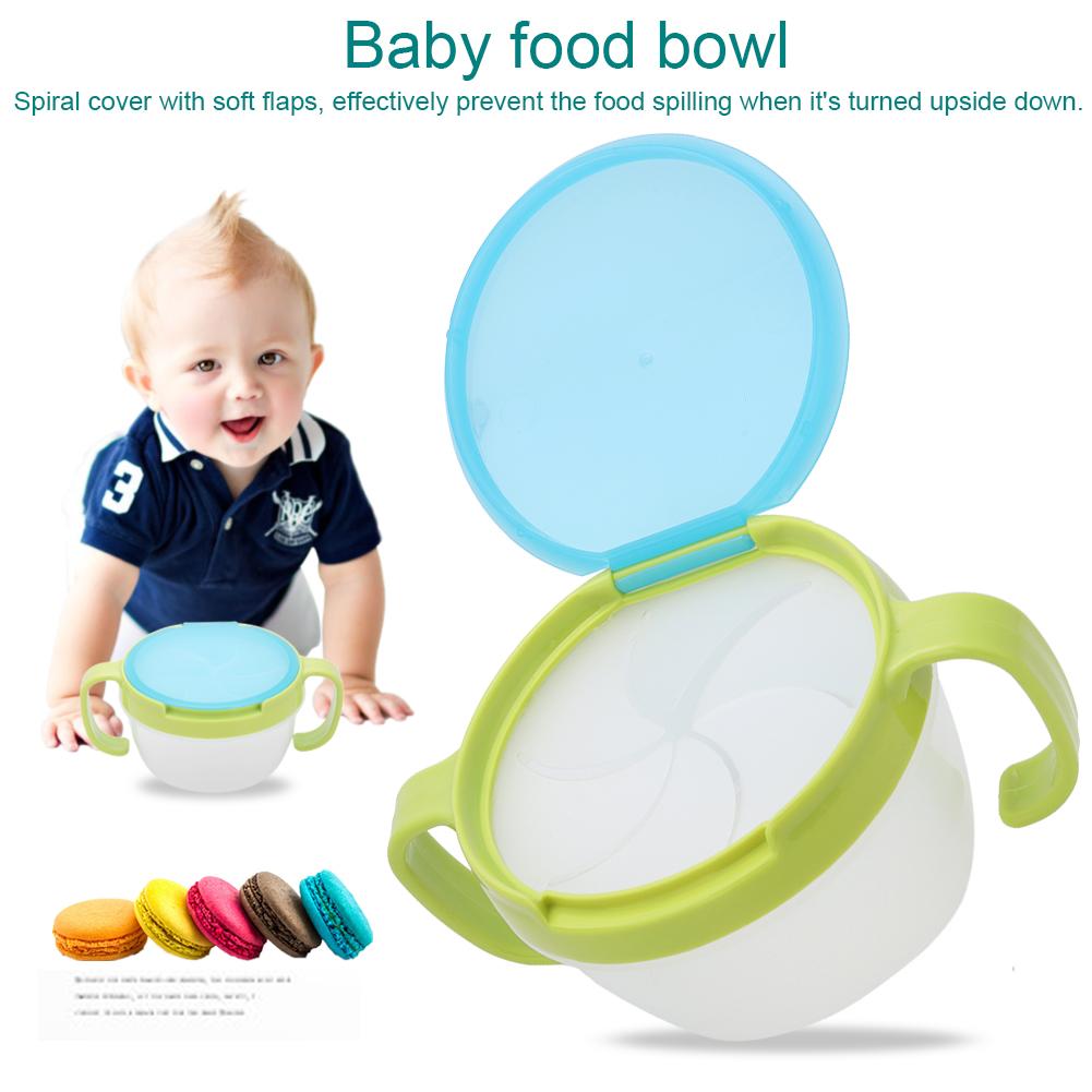 

BPA Free Dual handle Spill proof Food Bowl Snack Container for Children Baby Toddlers Type 2