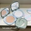 PinkyFocus Lightweight Shimmer Setting Powder: Long-lasting, Oil Control, Waterproof, Sweatproof Makeup, Concealer Loose Powder #5004.