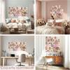 TracyArt Coquette Room Decor - Pink Wall Decor, Posters for Room Decor Aesthetic, Unframed 48 Pcs 4" X 6"