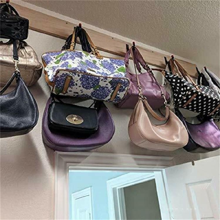 Practical Steel Wall Hooks For Bike Storage 6 Pack Space Saving Garage Organizers With Nonslip Coating