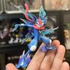 Pokemon Anime Figuren Greninja Entwicklung Ash Ketchum Ninja Frosch Puppenmodell Dekoration Statue Sammlerstücke Spielzeug Geschenk