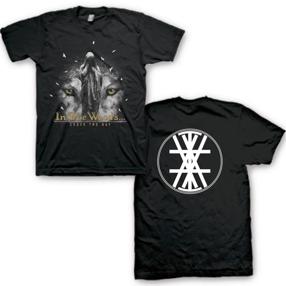 IN THE WOODS cd cvr CEASE THE DAY WOLF Official SHIRT XL New omnio diversum ages Unisex T-Shirt XXXL