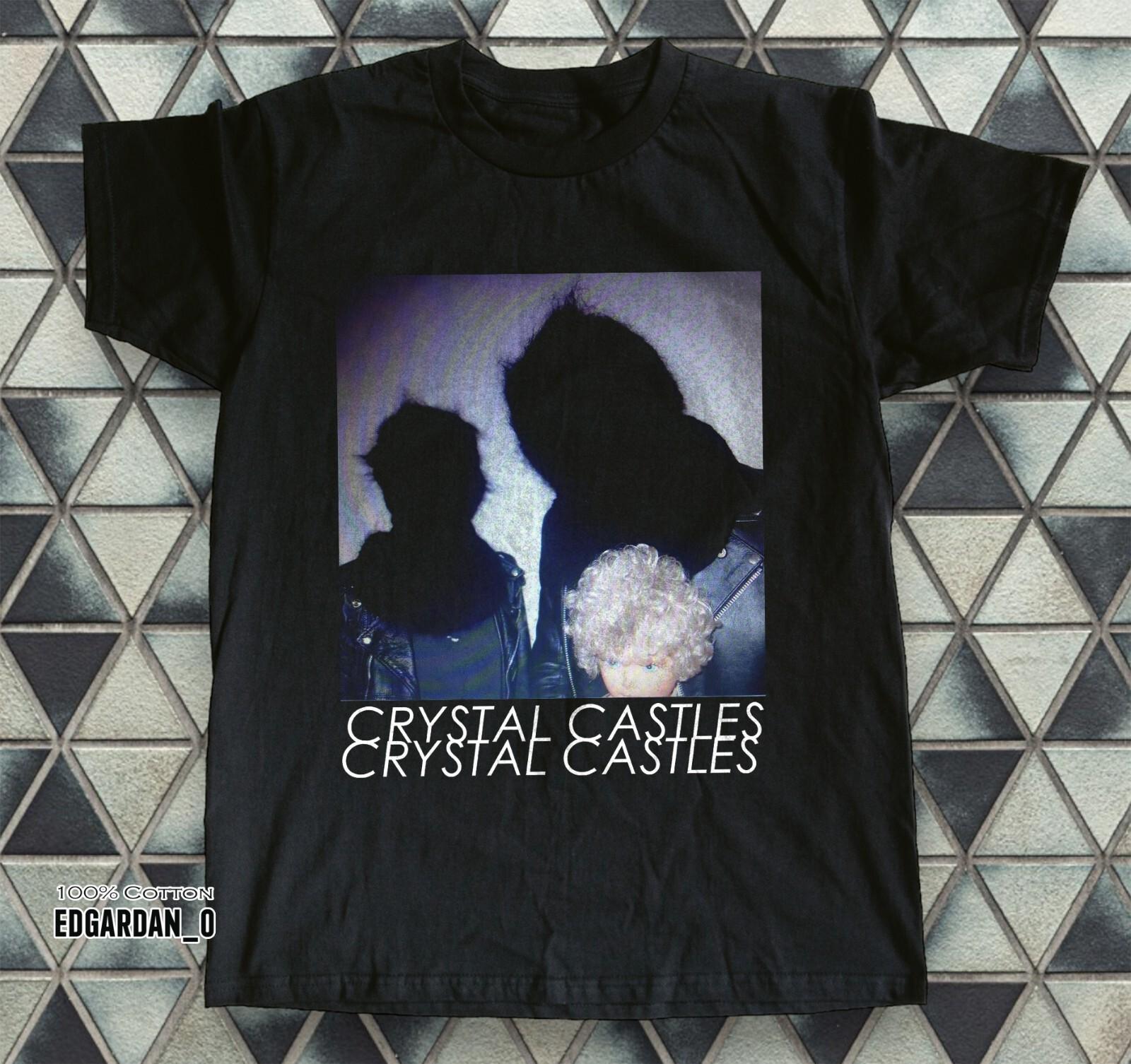 Crystal Castles Deicide Album Black Unisex T-shirt Size S-5XL XL
