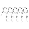 ZK40 5pcs Spark Ignition Electrode Ceramic M10 Furnace Ignition Threaded Electrode for Push Button Piezo Igniter