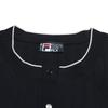 FILA Heritage Fashion Simple Classic Retro Casual Elegant Relaxed Versatile Comfortable Mid-Length Slim Short Sleeve Dress Women dresses F51W628302FNV