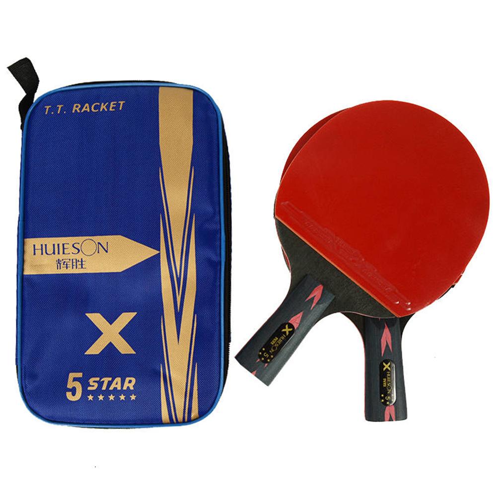 1pair Table  Tennis  Training  Set Ping Pong Rackets+ball With Storage Bag