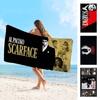 Movie S-Scarface Beach Towel Colorful Bath Towels For Girl Microfiber Quick Dry Custom Sand Free Beach Yoga Spa Gym Pool