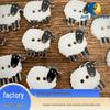 Adorable Sheep Cartoon Craft & Clothing Accessories Resin Buckles for Shoes, Socks, and Crocs