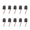 Pack of 10pcs Plastic CR2032 Coin Cell Holder Case Secure LIR2032 Storage Box for Calculators Key Remote Controls