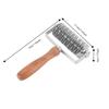 Stainless Steel Pastry Lattice Roller Cutter Roller Dough Cutter Roller cutter  Baking Cooking