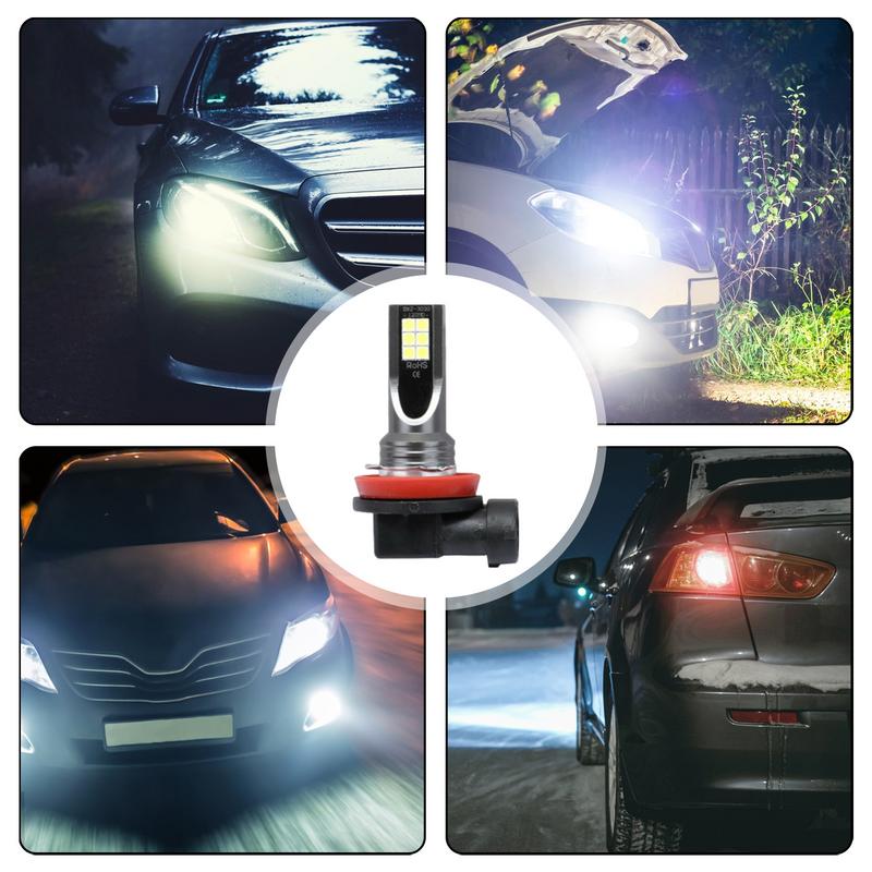 Fog Lights LED Water-Resistant Fog Lamp Assembly Fog Light Replacement Bulbs Car Replacement Lamp LED Headlight Bulbs With
