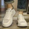 Male Shoe Breathable Young Students Men's Casual Shoes Chunky Splicing Mesh Deals Adults Leisure Retro Sneakers Hiking Common