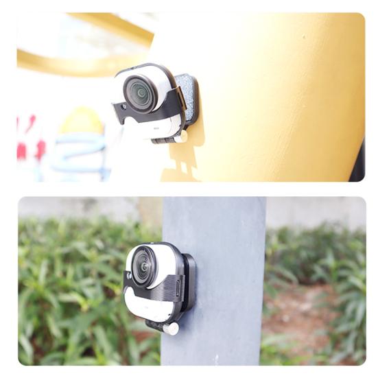 Magnetic Action Camera Chest Mount for Insta360 GO Ultra Hands-free Sports Camera POV Necklace Holder with Neck Strap Lanyard Camera Accessory