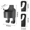 Seat Hook with Drink Holder Car Headrest Organizer Car Seat Hook Car Drink Holder Multifunctional Drink Pocket Car Interior Accessories