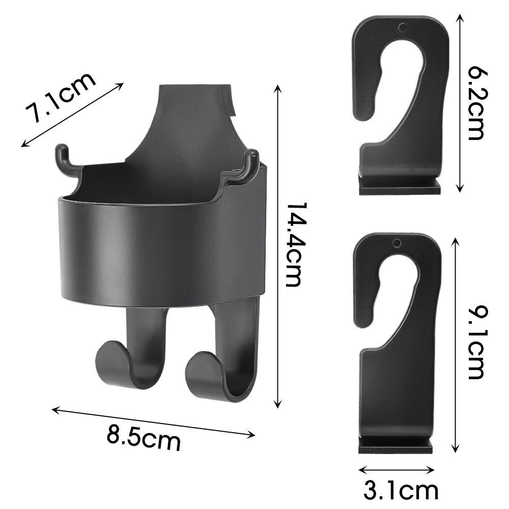 Seat Hook with Drink Holder Car Headrest Organizer Car Seat Hook Car Drink Holder Multifunctional Drink Pocket Car Interior Accessories