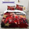 Lewandowski Field Titan Bedding Quilt Set Quilt Cover Pillowcase Home Decoration Birthday Gift (1 * Duvet Cover + 2 * Pillowcase, Without Core)