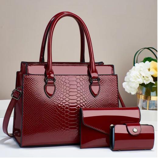 Luxury Brand Designer Women'S Handbag High-Quality Crocodile Pattern Shoulder Bag Fashionable New Versatile Crossbody Bag Women