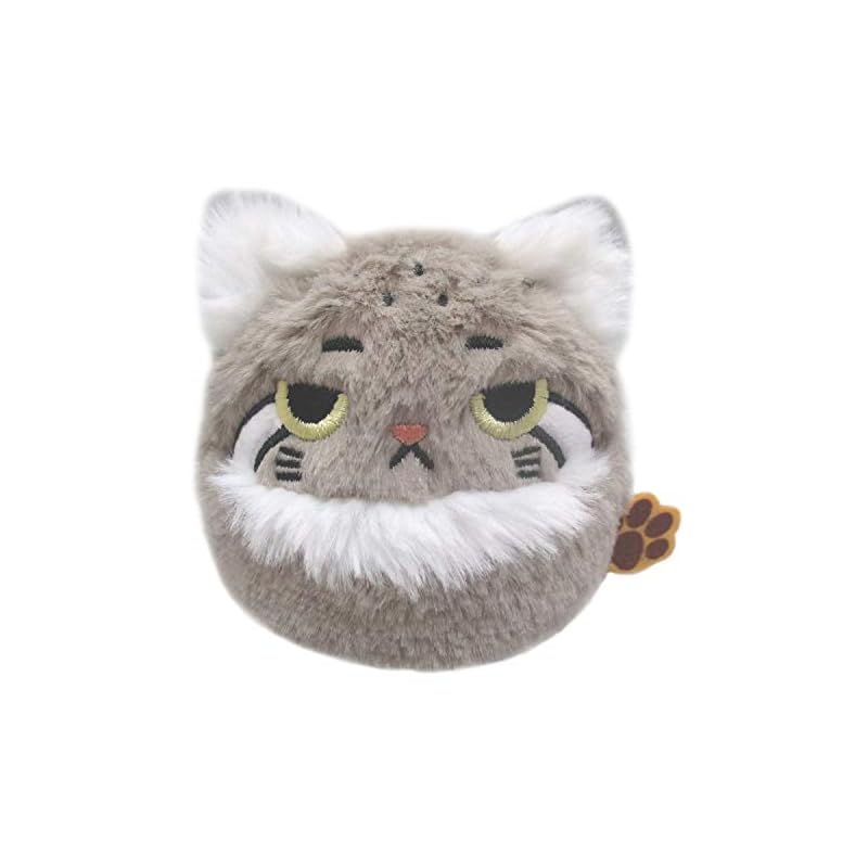 Sanei Boeki Original Plush Toy: Cat Dumpling (Manul Cat) W7.5×D6×H7cm Animal