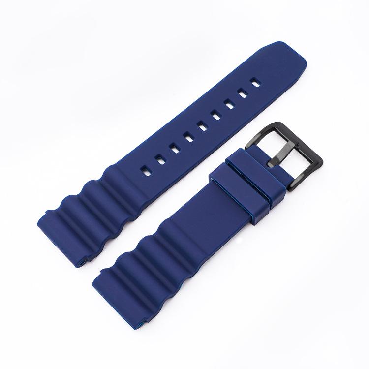 Cinturino in silicone da 22 mm per Seiko, cinturino in gomma da 20 mm, cinturino sportivo impermeabile per immersioni, cinturino di ricambio in gomma per uomo, accessori per orologi