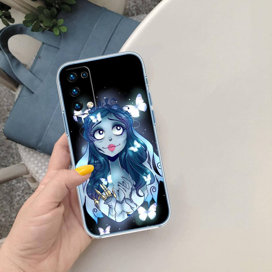 HK15 C-Corpses Cartoon B-Brides Case for Motorola G10 G20 G30 G31 G32 G34 G35 G41 G42 G50 G51 G52 G55 G60 G60S G62 G71 G72 G75
