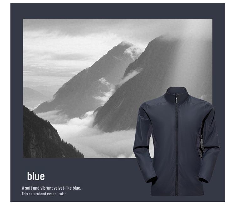 Cross2026 Men's Spring Casual Windproof Waterproof Stand-up Collar Jacket