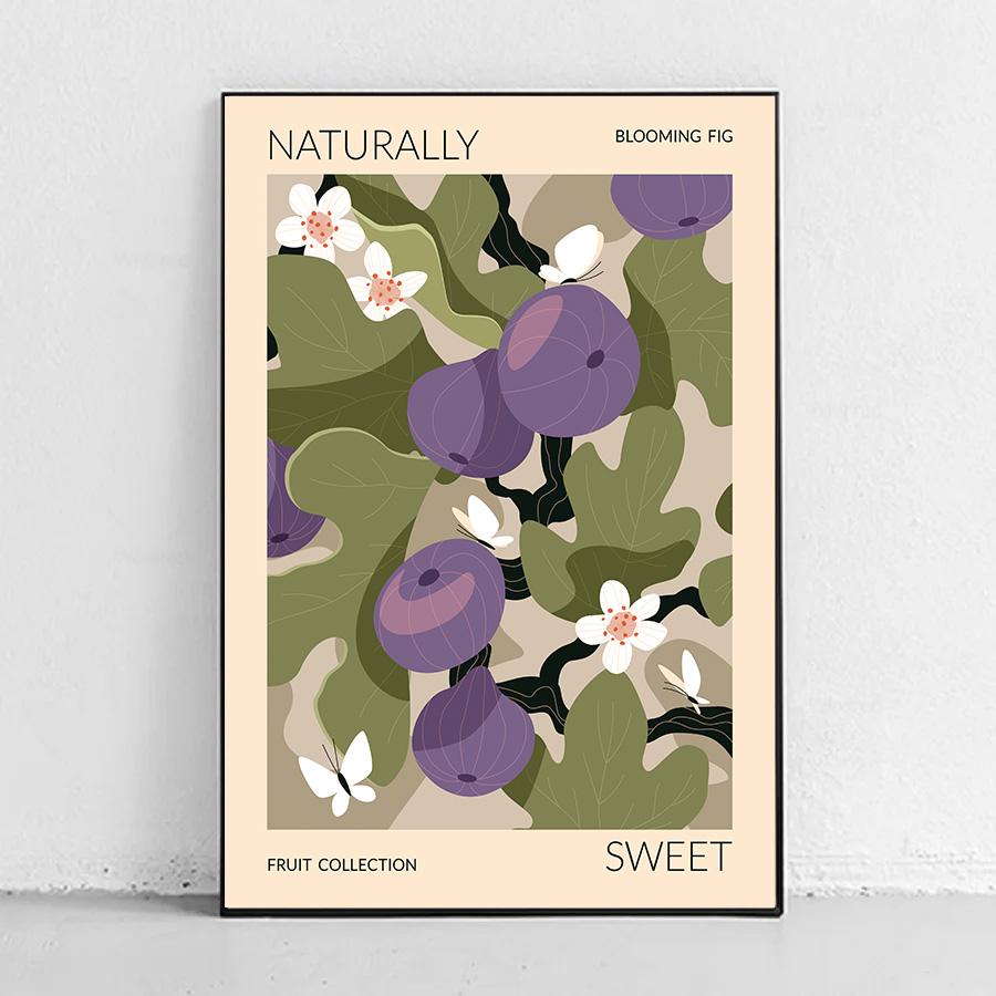Fruit Market Strawberry Lemon Orange Banana Cherry Wall Art Nordic Posters Pictures For Living Room Decor Canvas Prints Painting