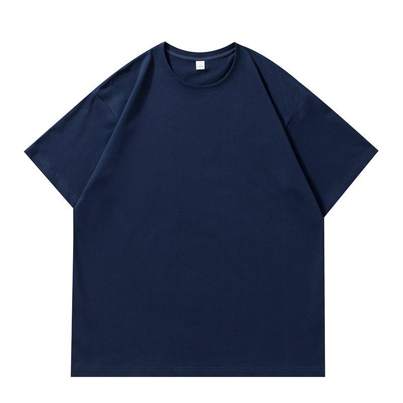 Hochwertiges Herren-Kurzarm-T-Shirt aus gekämmter Baumwolle (220g) mit leicht überschnittenen Schultern - Sommer 2026 Kollektion