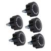 5PCS Pull Pin Knob Spring Loaded Handle Fast Installation for M18 Exercise Bike Fitness Equipment